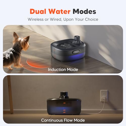 Wireless Dog Water Fountain for Large Dogs