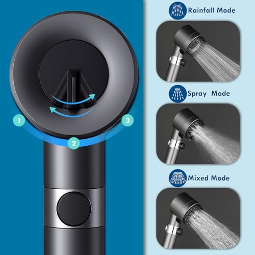 Filtered Shower Head with Handheld (6 Count)