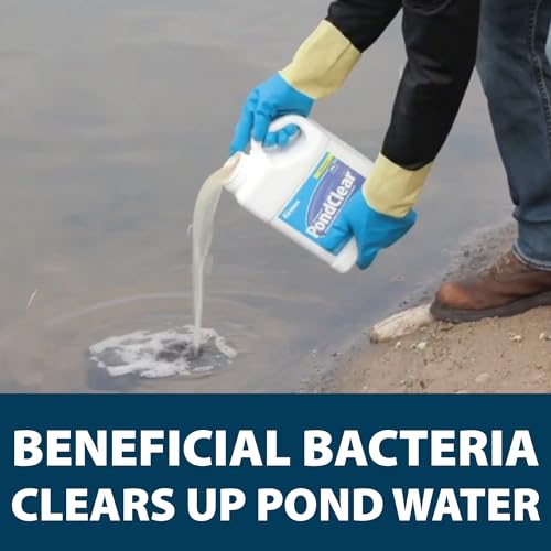 PondClear Liquid Bacteria Water Clarifier for Ponds & Lakes