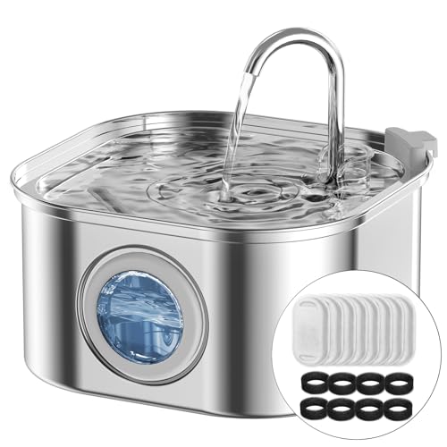Cat Water Fountain Stainless Steel (17 Count)