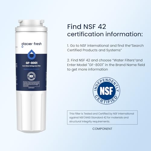 UKF8001 Whirlpool Refrigerator Water Filter 4 (4 Count)