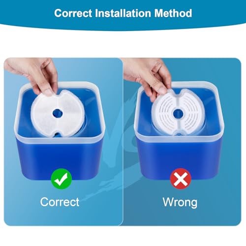 8 Packs Replacement Filters for 84oz (8 Count)