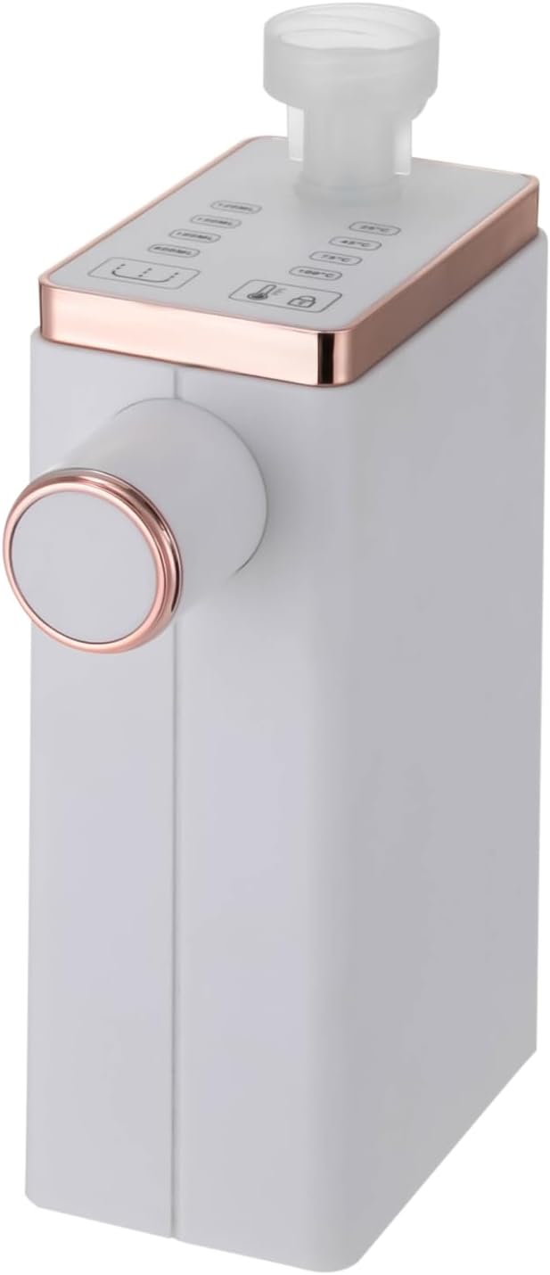 Water Dispenser, Adjustable Instant Hot Water Dispenser, 1.6L Electric Tea Kettle with Lock & Night Lights, 2100W Portable Countertop Water Filter System Large Water Boiler Maker for Homes, Offices