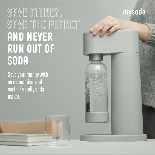 Woody Carbonated Water Machine with 1L Bottle