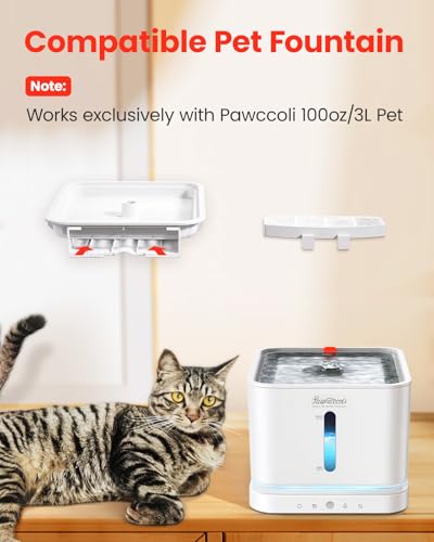 6 Pcs Cat Water Fountain Filters