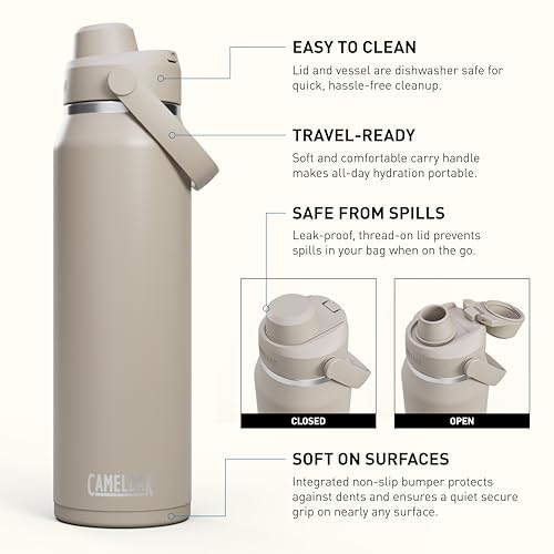 Thrive Chug Stainless Steel Water Bottle 32oz