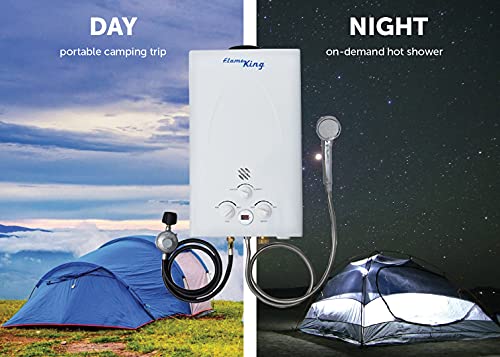 Portable Tankless Water Heater Propane Gas 10L 2.64 GPM at 68