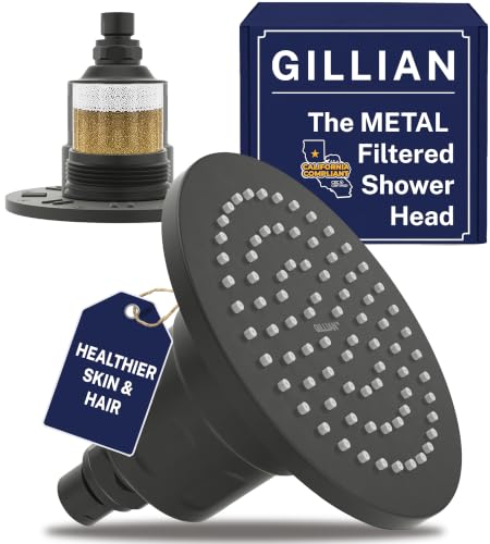 Gillian Filtered Shower Head for Hard Water