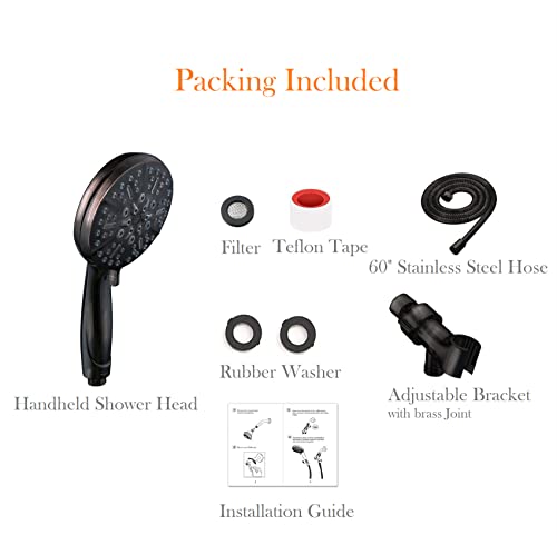 ORB High Pressure Shower Head with Handheld
