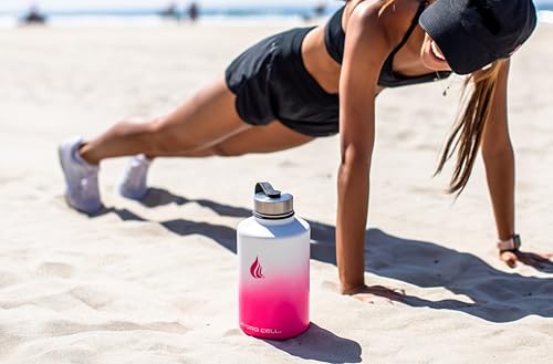 Stainless Steel Insulated Water Bottle with Straw