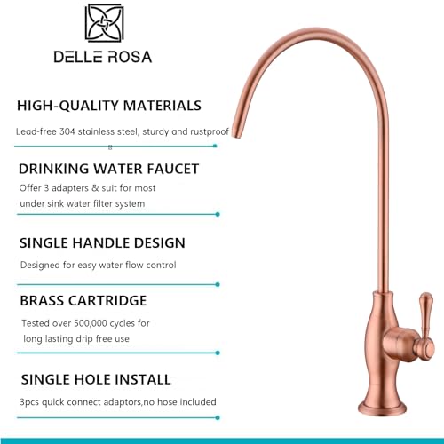 Drinking Water Faucet in Copper Finish