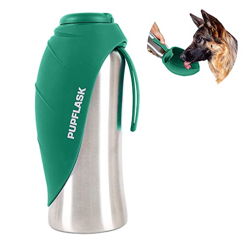 PupFlask Large Dog Water Bottle (27 Fl Oz)