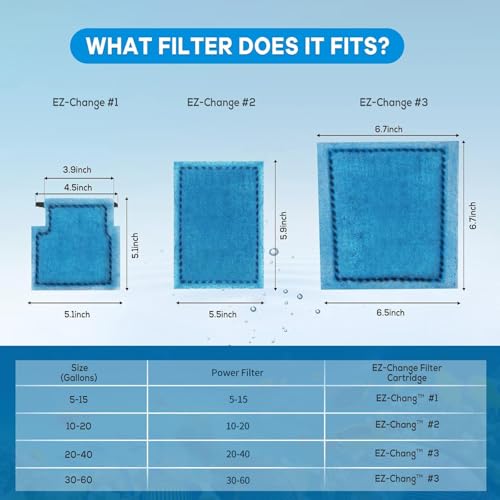 9 PCS Aquarium Filter Cartridge Compatiable with Aqua (9 Count)
