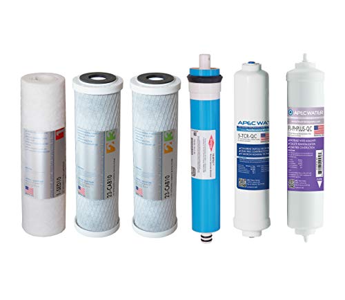 FILTER-MAX-PH Replacement RO Filter Set, Alkaline, 90 GPD