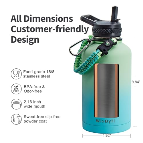 64oz Insulated Water Bottle