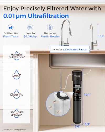 17UB UF 0.01 μm Ultra Filtration Under Sink Water Filter System (1095 day)
