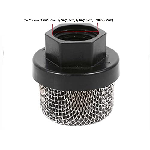Hose Inlet Strainer Filter Inlet Suction Strainer Mesh Filter Suction Hose Strainer Garden Hose Strainer Filter Sprayer Filter