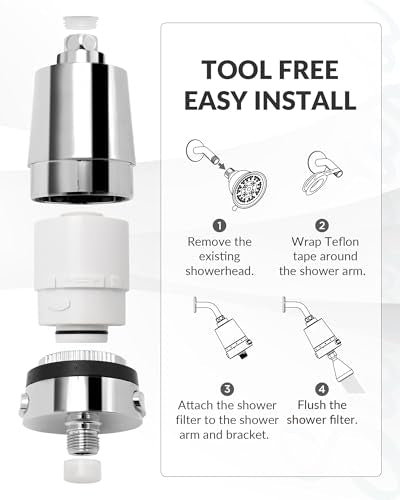 Shower Filter for Hard Water