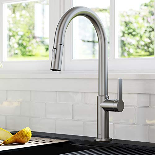 Spot Free Stainless Steel Pull Down Kitchen Faucet KPF