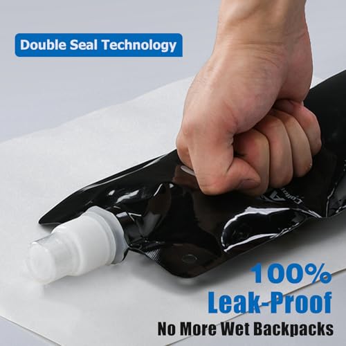 17oz Collapsible Water Bottles (6 Count)