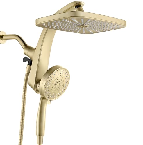 12" High Pressue Rain Shower Head with Handheld