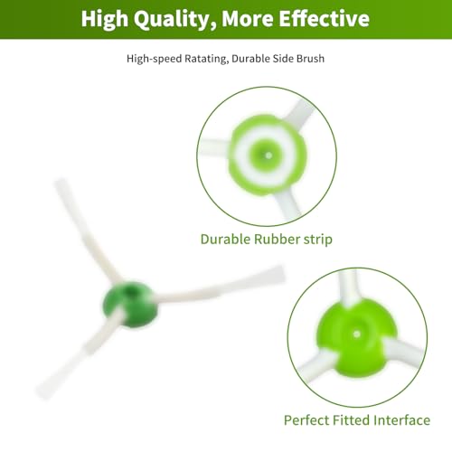 Replacement Parts accessories for irobot Roomba i1+ i7 i7+ i3+ i4+ i6+ i8+ J7+ Plus I & J Plus series Vacuum Cleaner Inclue 4 Roller Brushes