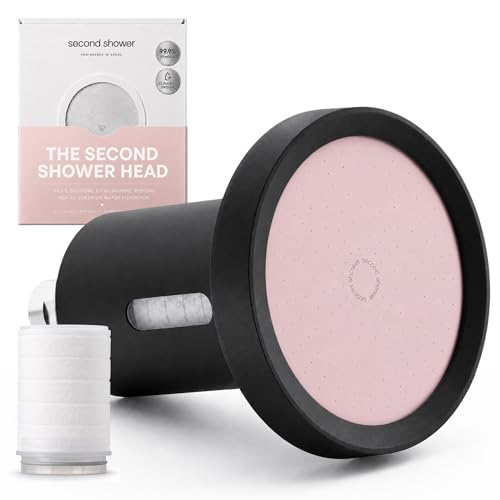 SecondShower Filtered Shower Head for Hard Water