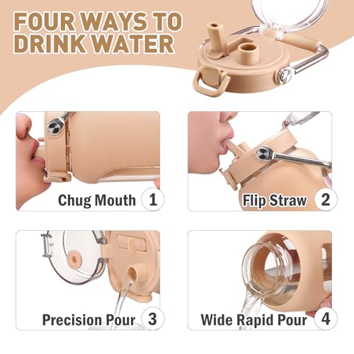 84oz Glass Water Bottle