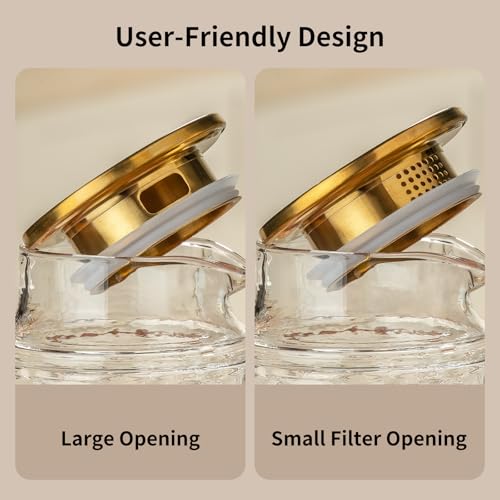 Glass Pitcher with Lid (68 Count)