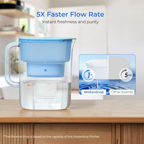 PT 07B Water Filter Pitcher with 3 Filters
