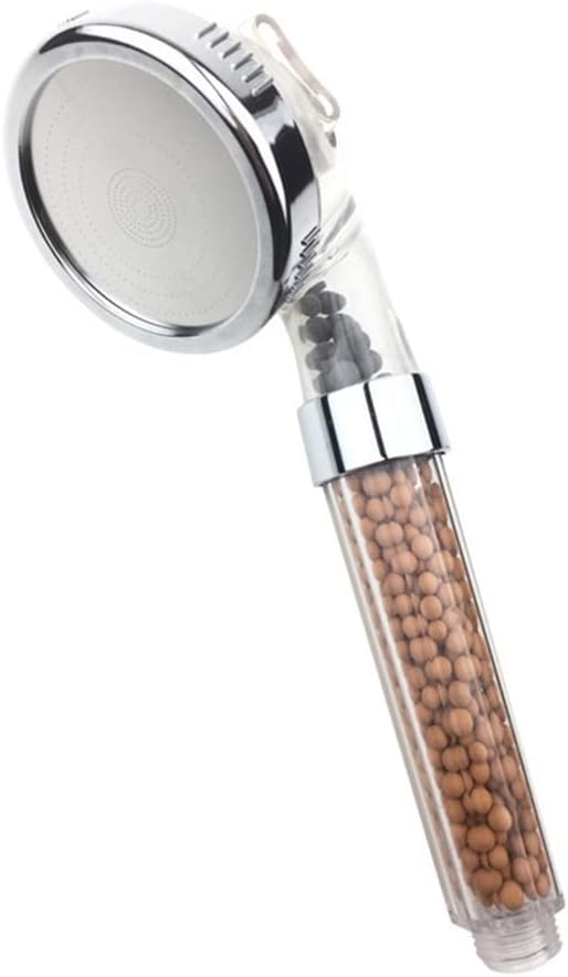 3 Modes Water Saving Shower Heads, Filter for Hard Water with Douche Nozzle,Removable,High Pressure, Bathroom Accessories for Home and Gym