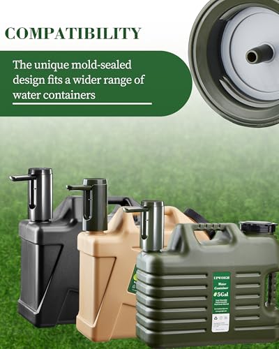 5 Gallon Camping Water Jug with Spigot (2 Count)
