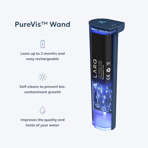 PureVis 3-in-1 Smart Water Filter Pitcher with UV-C Purifier and App