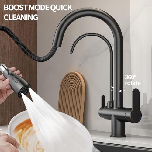 Kitchen Sink Faucet with Pull