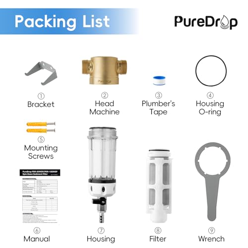 PDR 100WSP Spin Down Sediment Water Filter