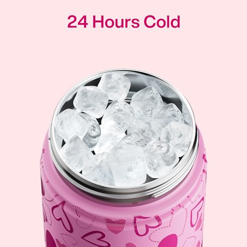 Insulated Water Bottle with Straw Stainless Steel Water Bottle