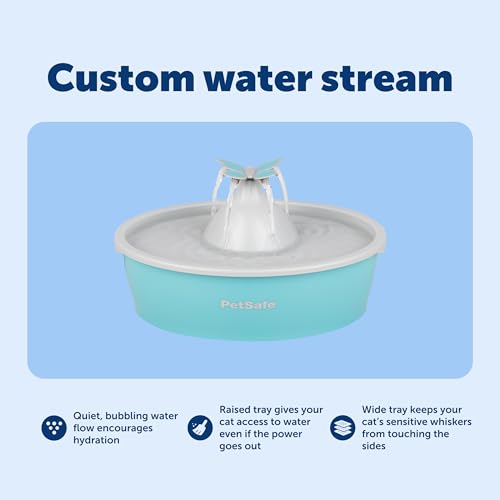 Butterfly Cat Water Fountain