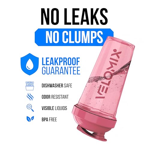 2 Pack 28oz Protein Shaker Bottle for Protein Mixes (2 Count)
