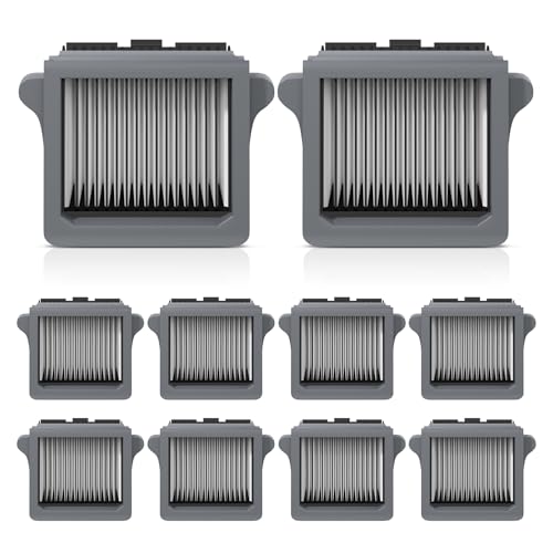 10 Pcs Vacuum Filter Replacement Compatible with Tineco S6 & S9 Mop (10 Count)