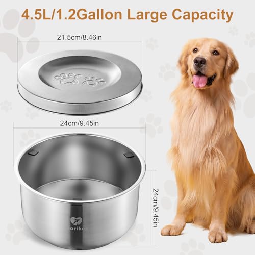 Dog Water Bowl No Spill (152 Fl Oz)