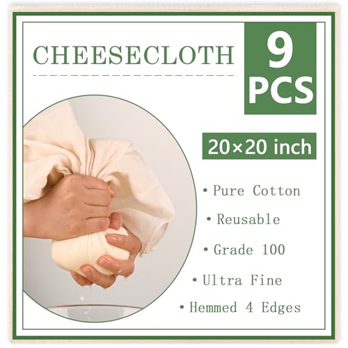 9 PCS Cheese Cloths (9 Count)