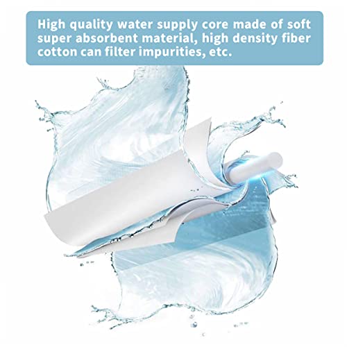 10 Pieces Humidifier Sticks Cotton Filter Refill Sticks Filter Replacement Wicks USB Humidifier Replacement Parts for Humidifier Car Humidifier Replacement Parts Can be cut (10 Count)