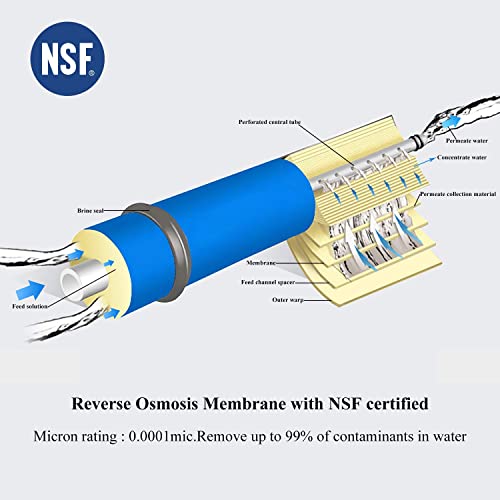 6 Stage Reverse Osmosis RO Drinking Water System