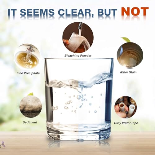 5 Micron 20"x2.5" String Wound Sediment Water Filter (6 Count)