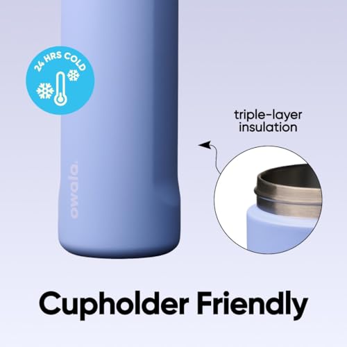 FreeSip Stainless Steel Water Bottle 24 oz Out of the Blue