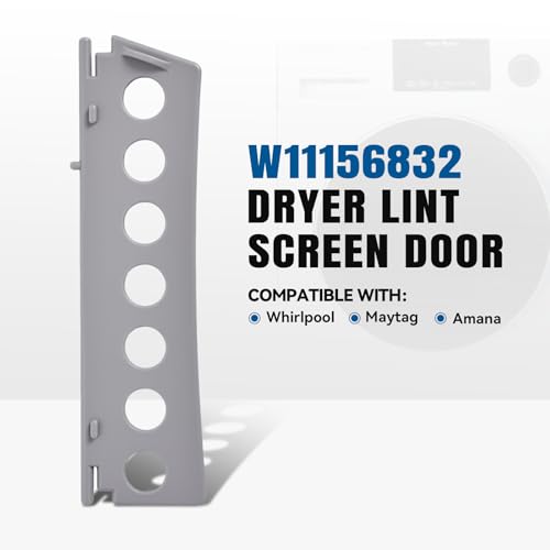 2 pack W11156832 Dryer Lint Screen Door Compatible with Whirlpool