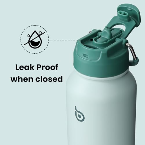 32oz Insulated Water Bottle with Pill Box