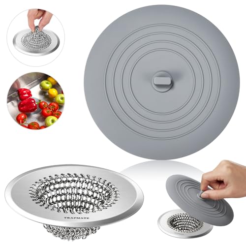 Kitchen Sink Drain Strainer & Sink Stopper