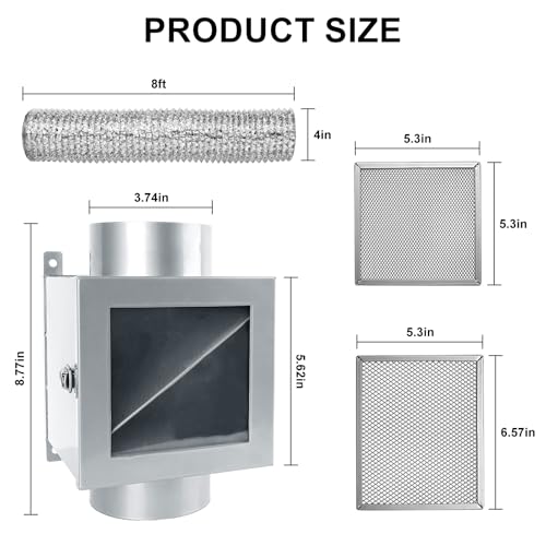 Dryer Duct Lint Trap