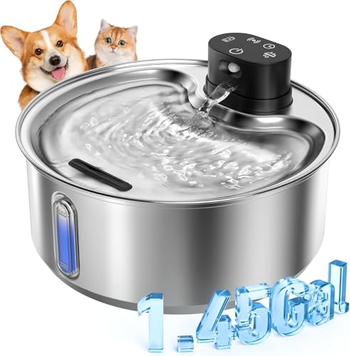 Stainless Steel Cat Water Fountain